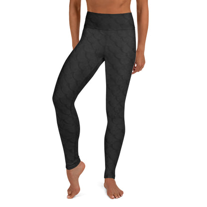 Southern Salt Vintage Black - Performance Leggings - Southern Salt Coastal Apparel