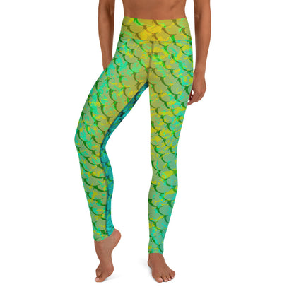 Southern Salt Mahi Monday - Performance Leggings - Southern Salt Coastal Apparel