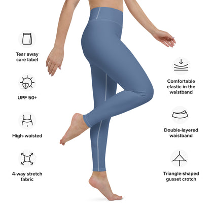 Southern Salt Kashmir Blue - Performance Leggings