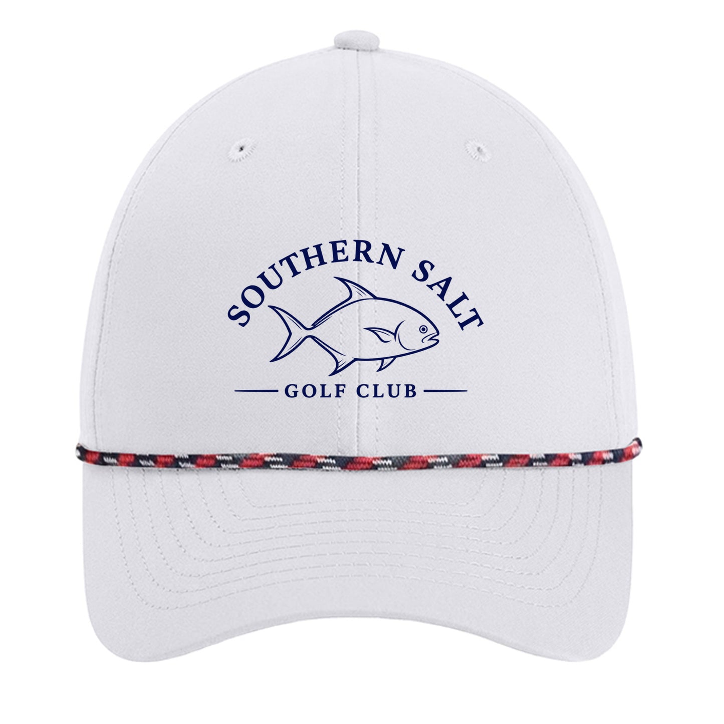 White/ Navy/ White/ Red - 7054 - FRONT
