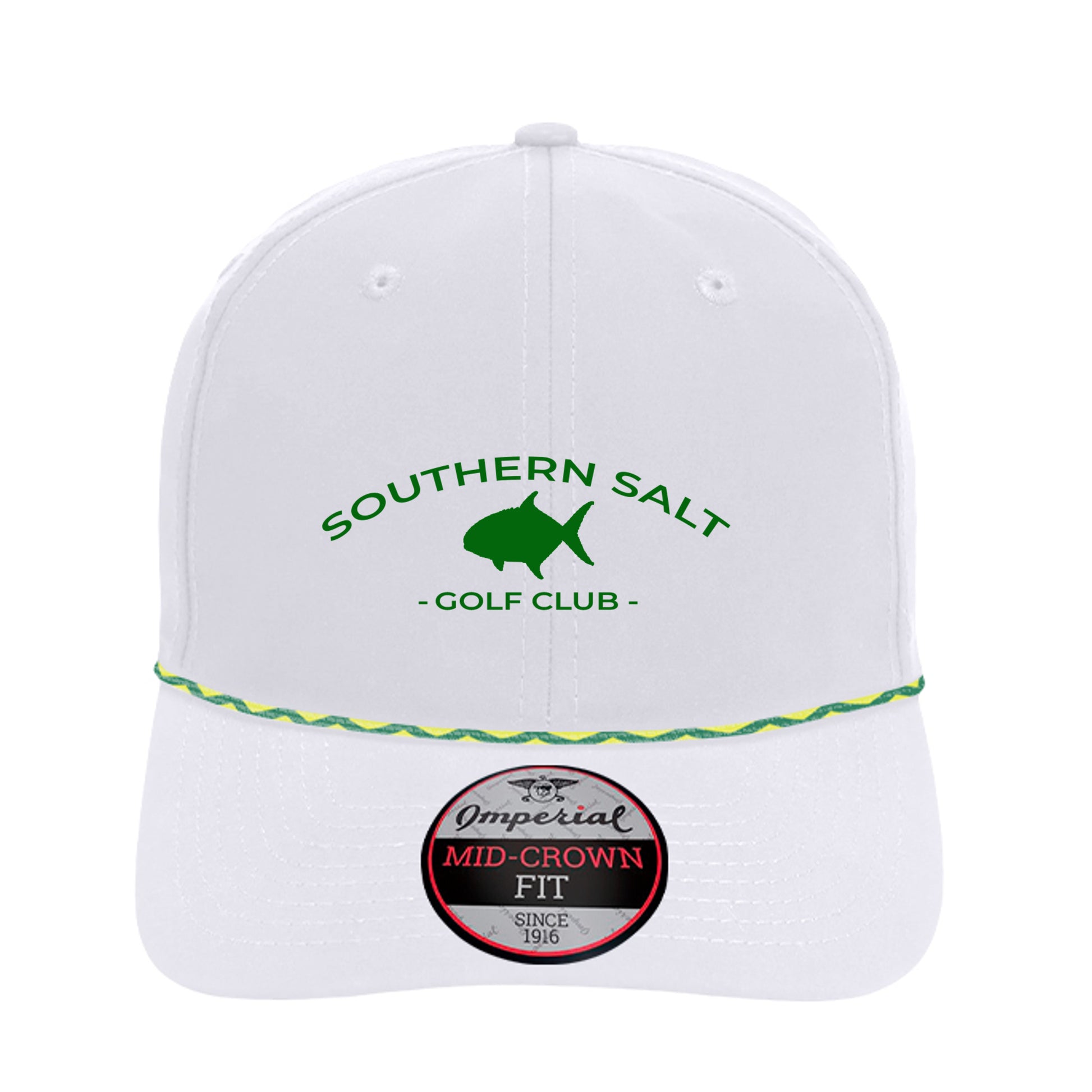 White/ Green/ Yellow - 7054 - FRONT