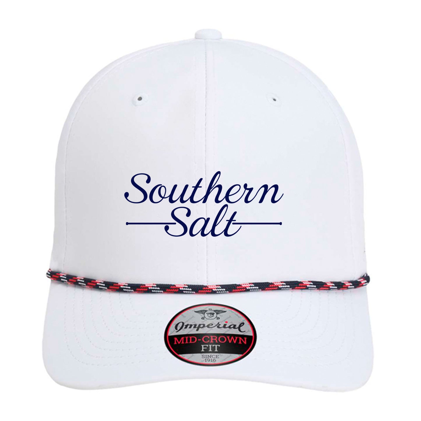 White/ Navy/ White/ Red - 7054 - FRONT