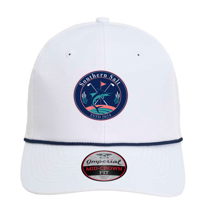 White/ Navy - 7054 - FRONT