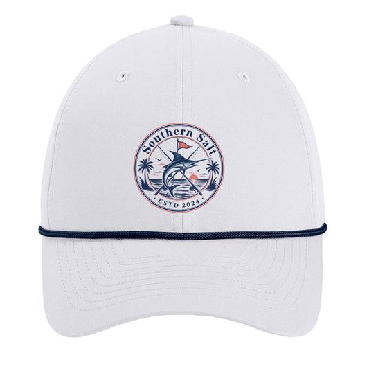 White/ Navy - 7054 - FRONT