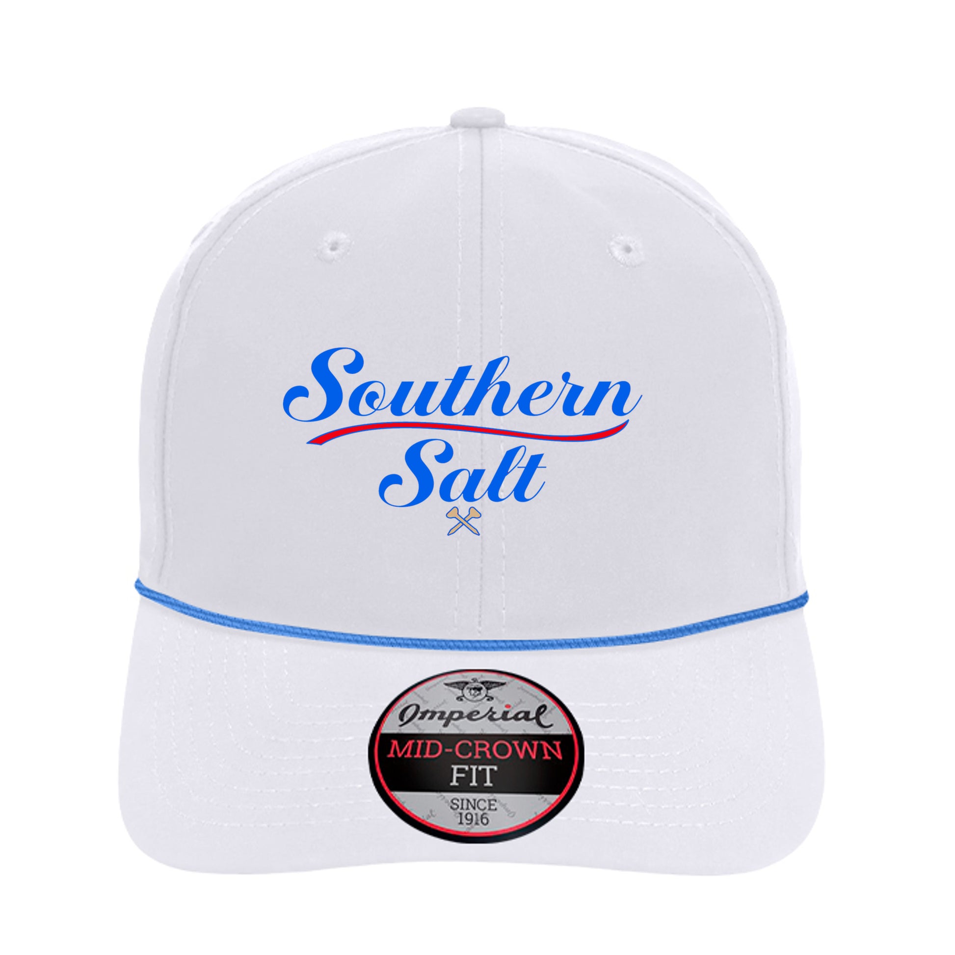 White/ Royal - 7054 - FRONT