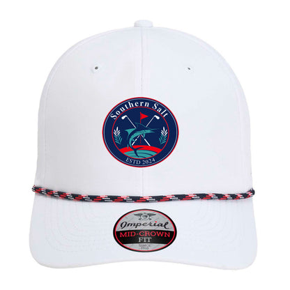 White/ Navy/ White/ Red - 7054 - FRONT