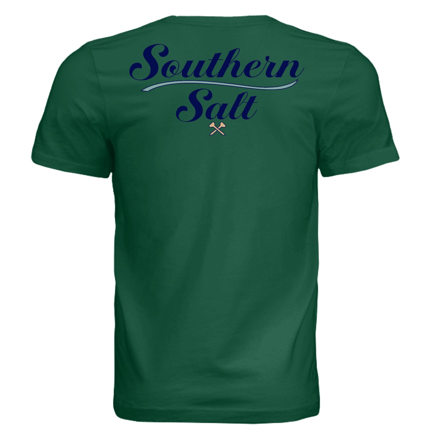 Solid Kelly Triblend - 3413C - BACK