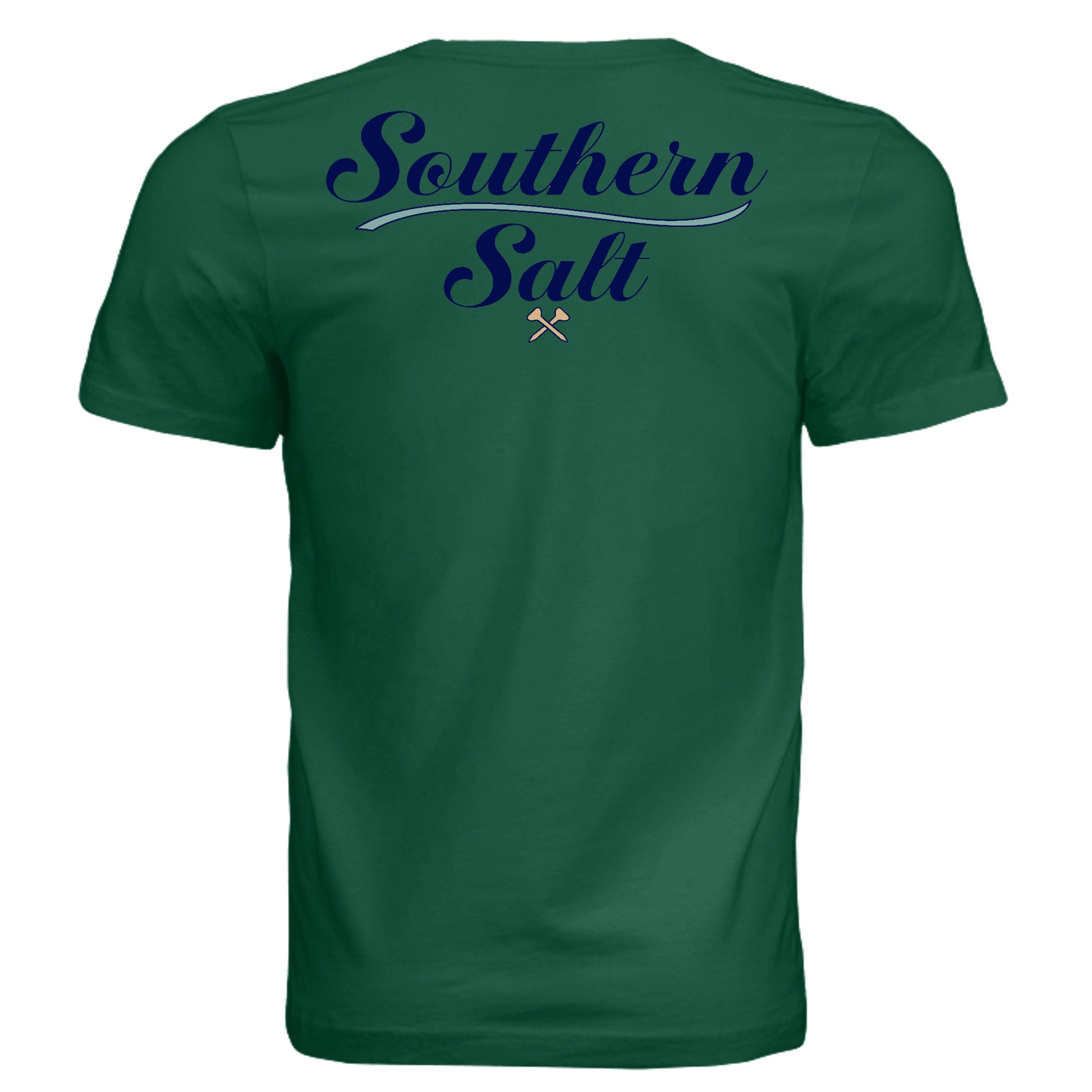 Solid Kelly Triblend - 3413C - BACK