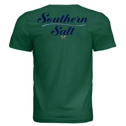 Solid Kelly Triblend - 3413C - BACK
