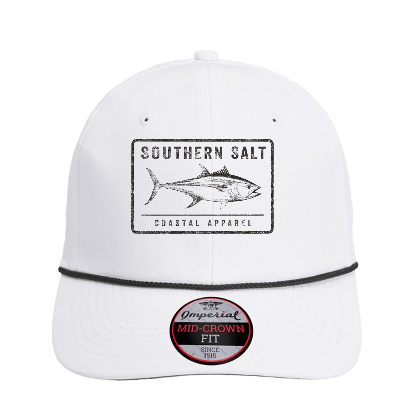 White/ Black - 7054 - FRONT
