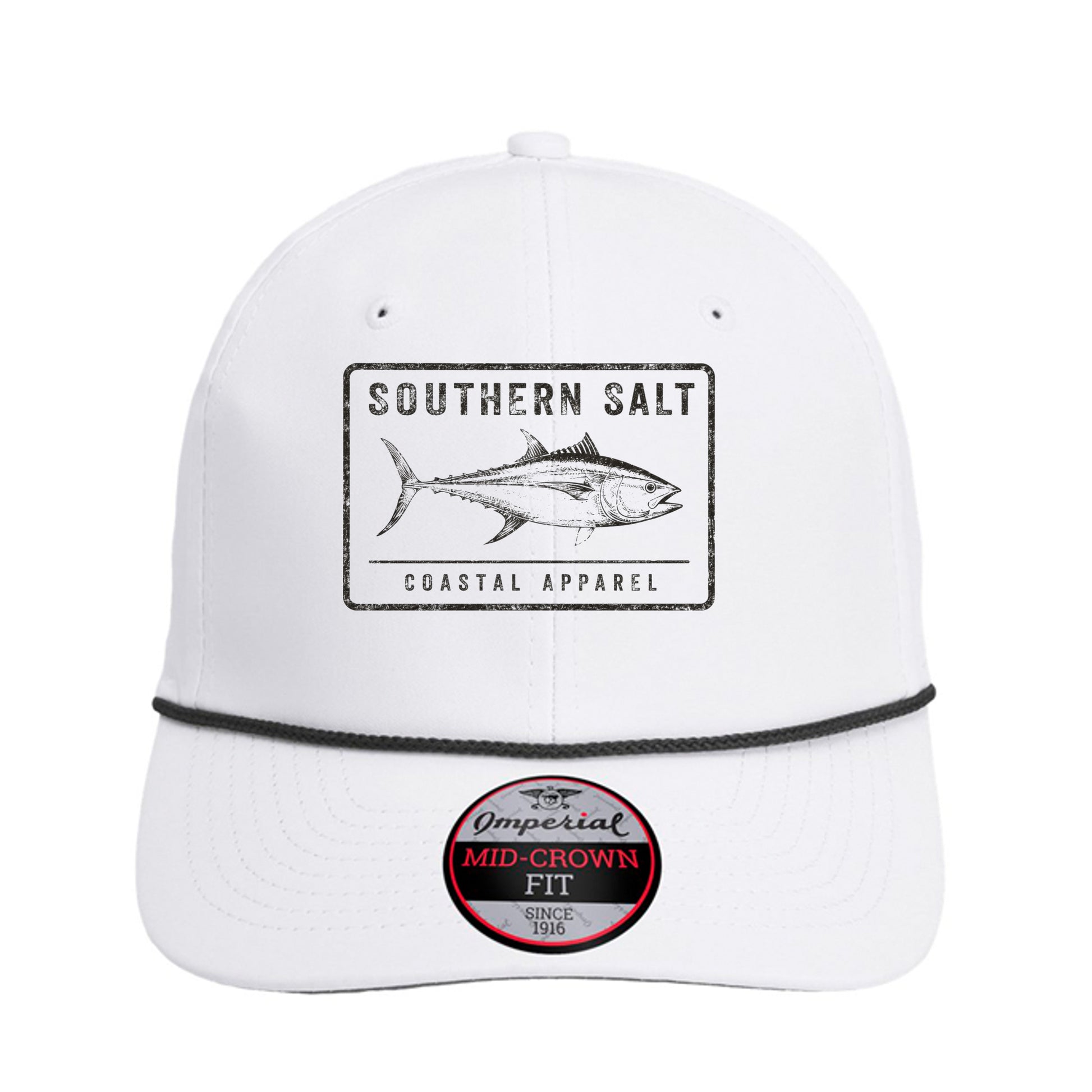 White/ Black - 7054 - FRONT