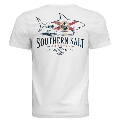 Solid White Triblend - 3413C - BACK