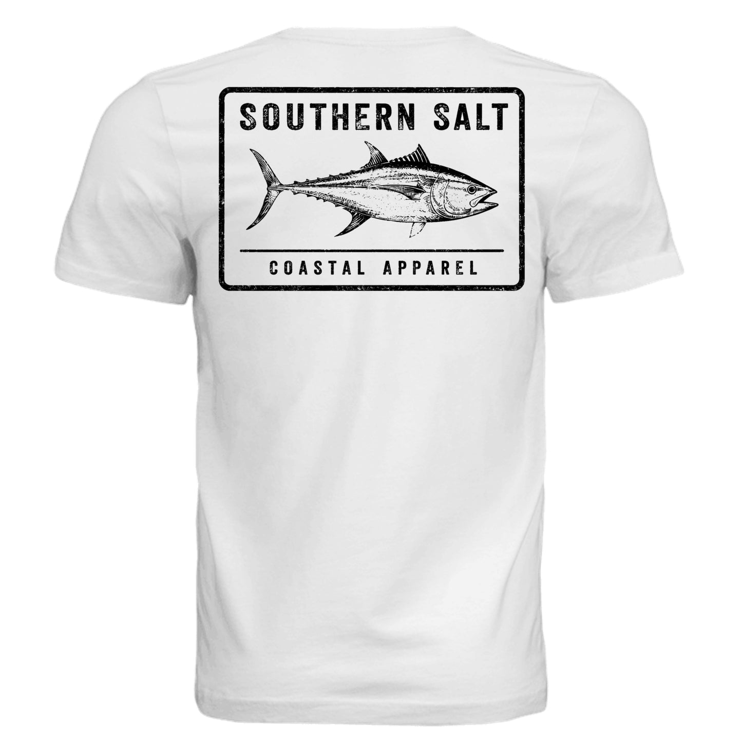 Solid White Triblend - 3413C - BACK