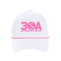 White/ Hot Pink