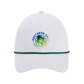 White/ Dark Green
