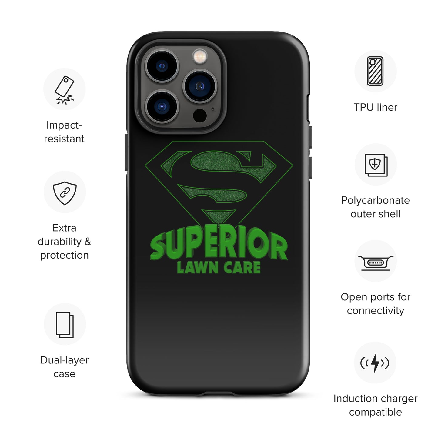 Superior Lawn Care Tough Case for iPhone®