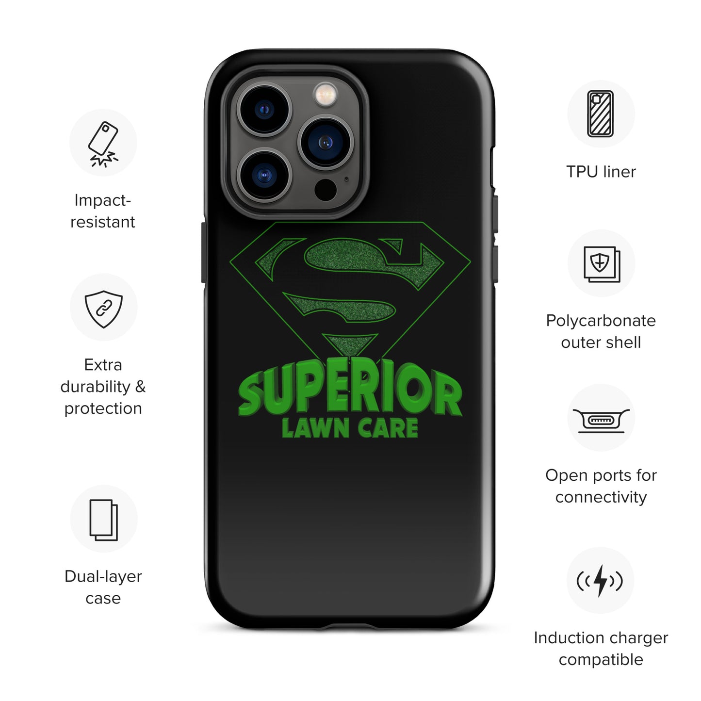 Superior Lawn Care Tough Case for iPhone®