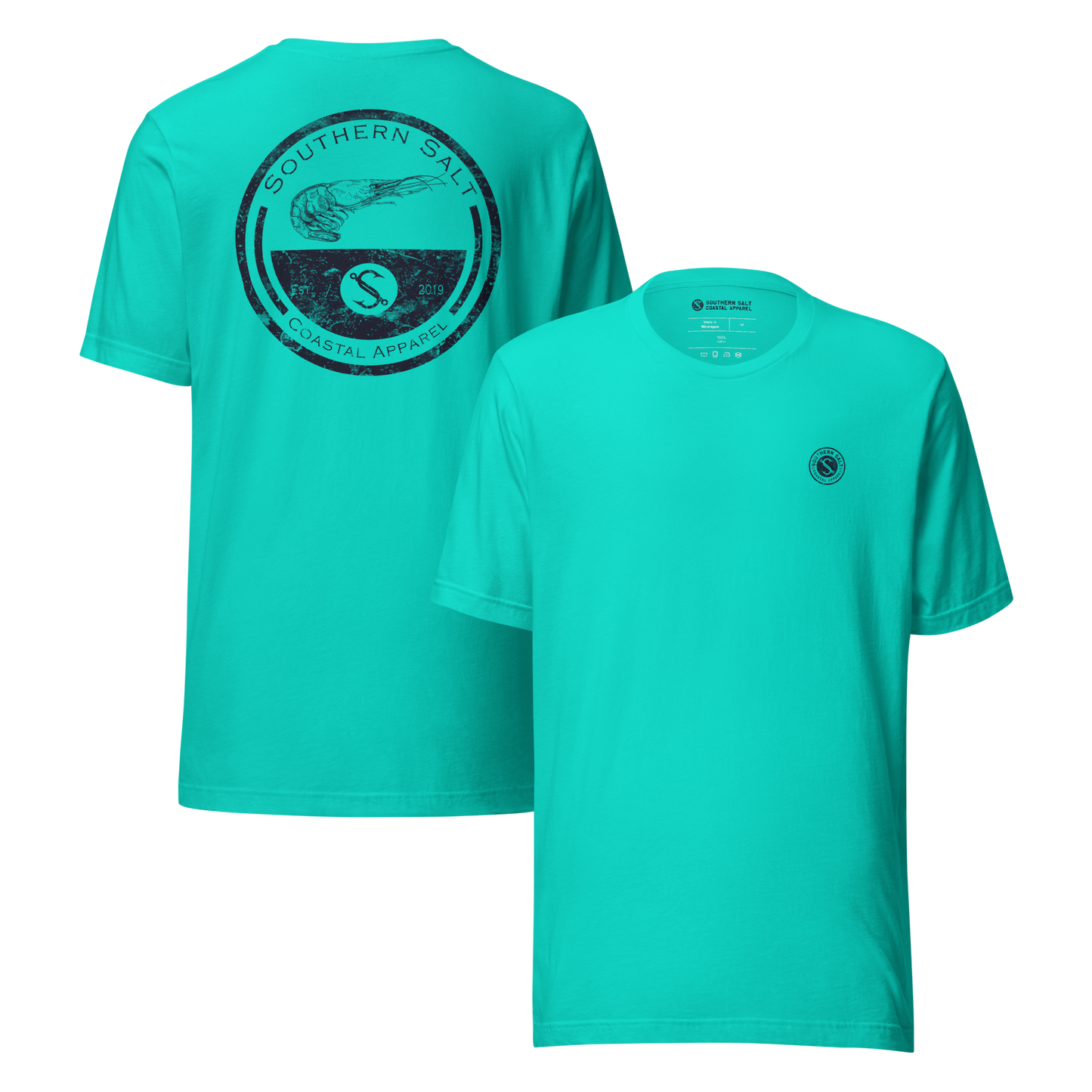 Southern Salt Shrimp Captain - Classic Fit Tee