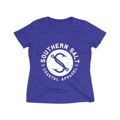 Southern Salt Seal - Women's Performance Tourney Tee - Southern Salt Coastal Apparel