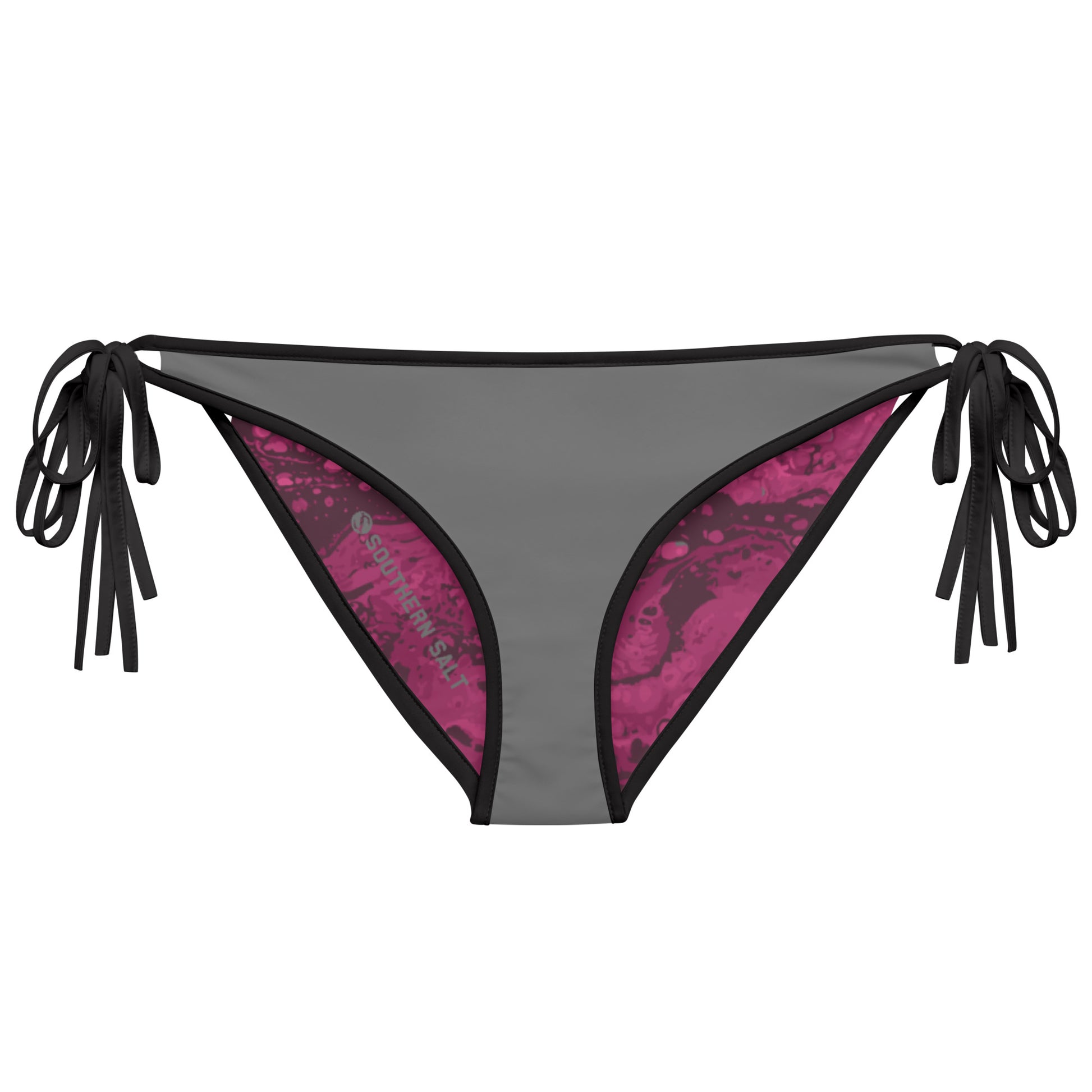 Southern Salt Berry Ocean Vibes - Reversible Bikini Bottoms - Southern Salt Coastal Apparel