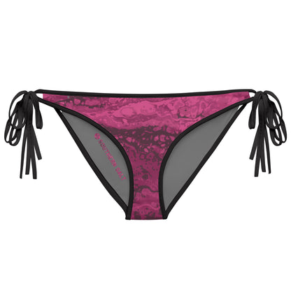Southern Salt Berry Ocean Vibes - Reversible Bikini Bottoms - Southern Salt Coastal Apparel