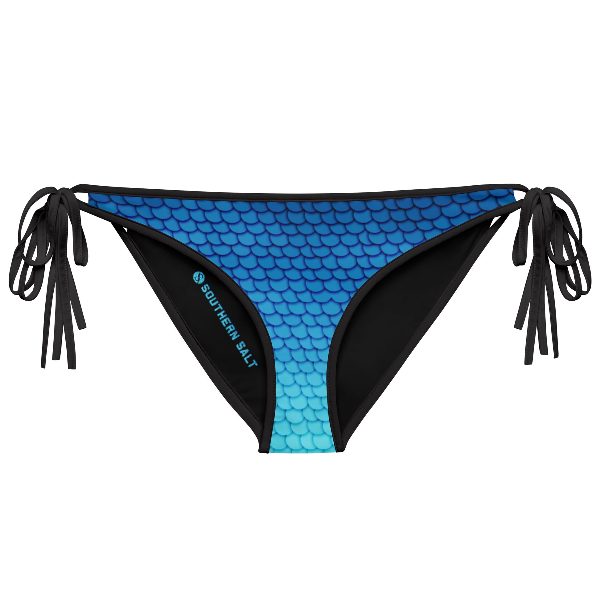 Southern Salt Marlin Blue - Reversible Bikini Bottom - Southern Salt Coastal Apparel