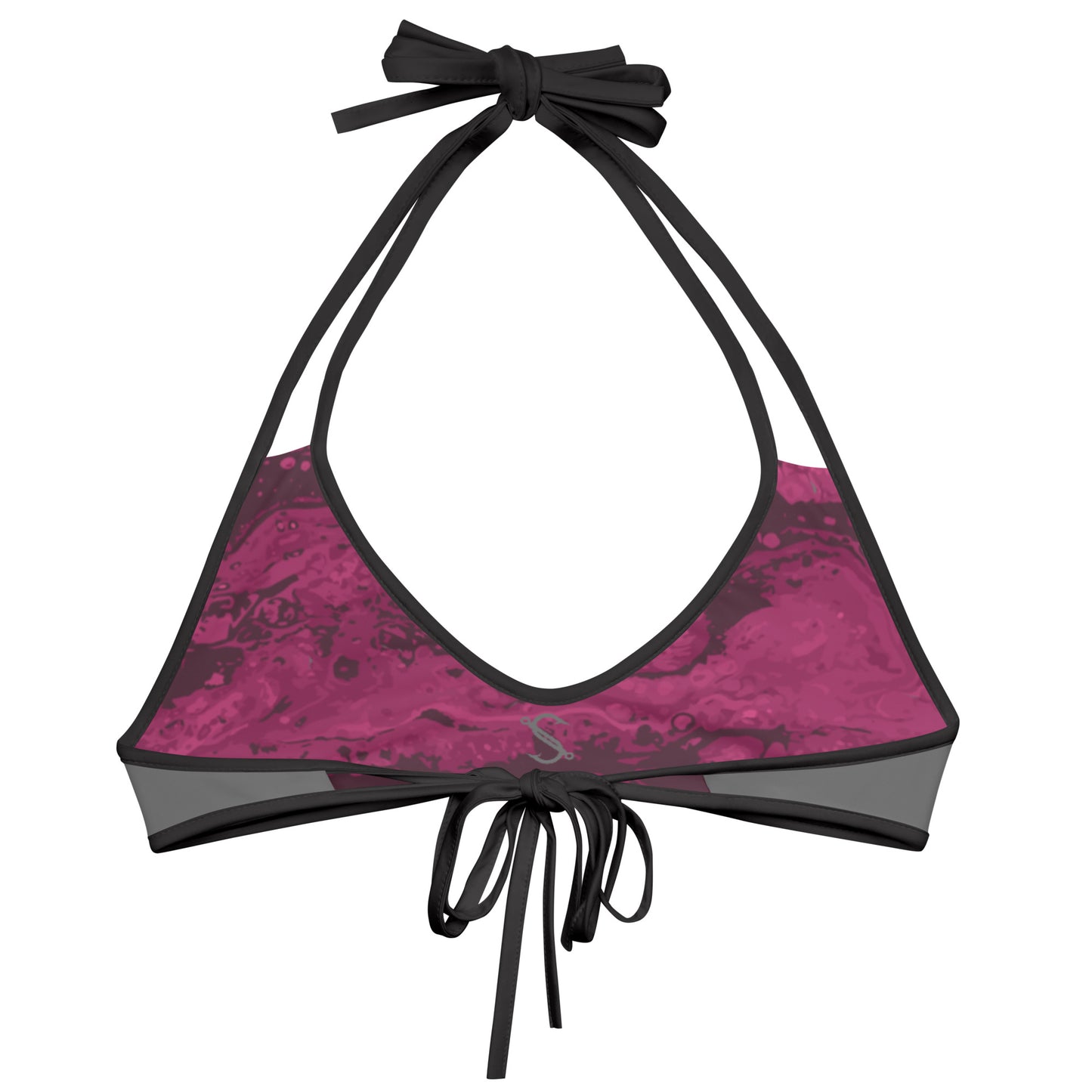 Southern Salt Berry Ocean Vibes - Reversible Bikini Top - Southern Salt Coastal Apparel