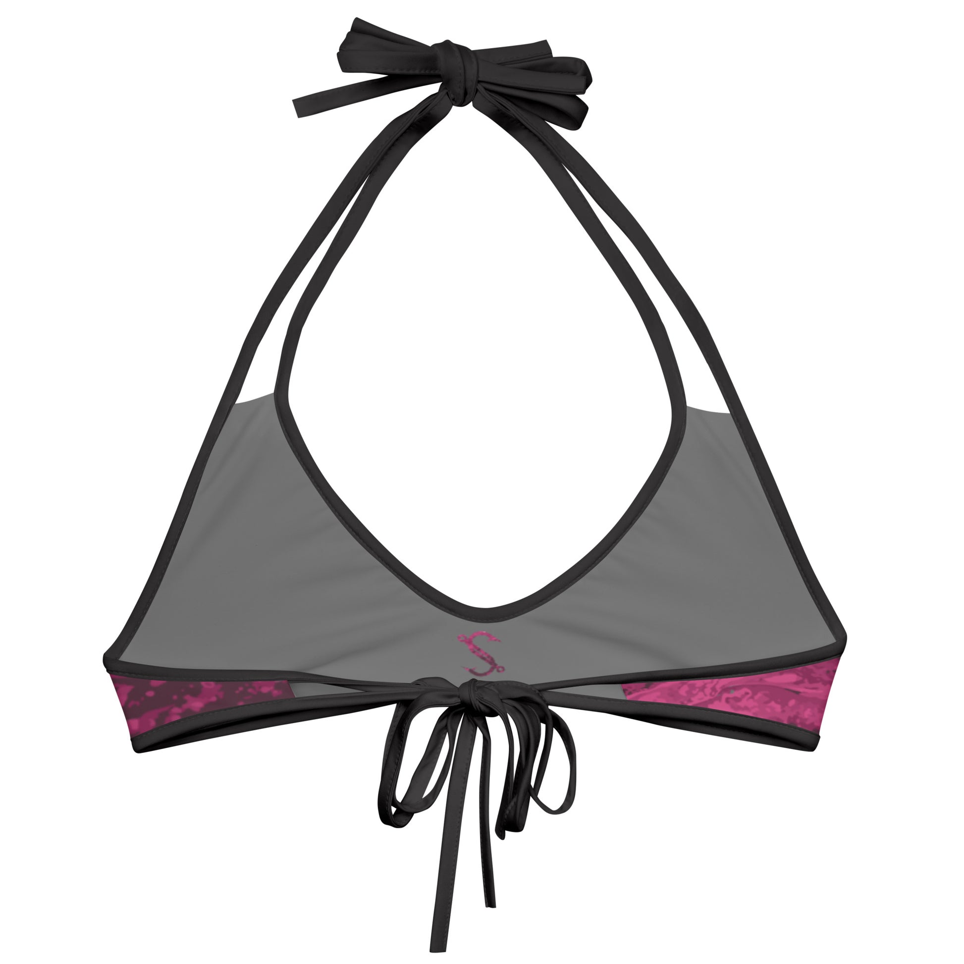 Southern Salt Berry Ocean Vibes - Reversible Bikini Top - Southern Salt Coastal Apparel