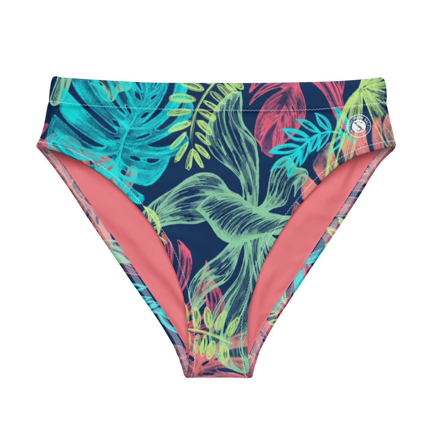 Southern Salt Island Getaway - Recycled High-Waisted Bikini Bottom