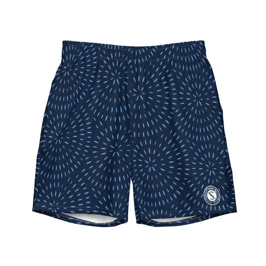 Southern Salt Blue Sparkle - Performance Swim Trunks