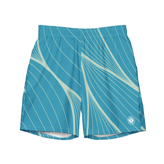 Southern Salt Blue Wave - Performance Swim Trunks