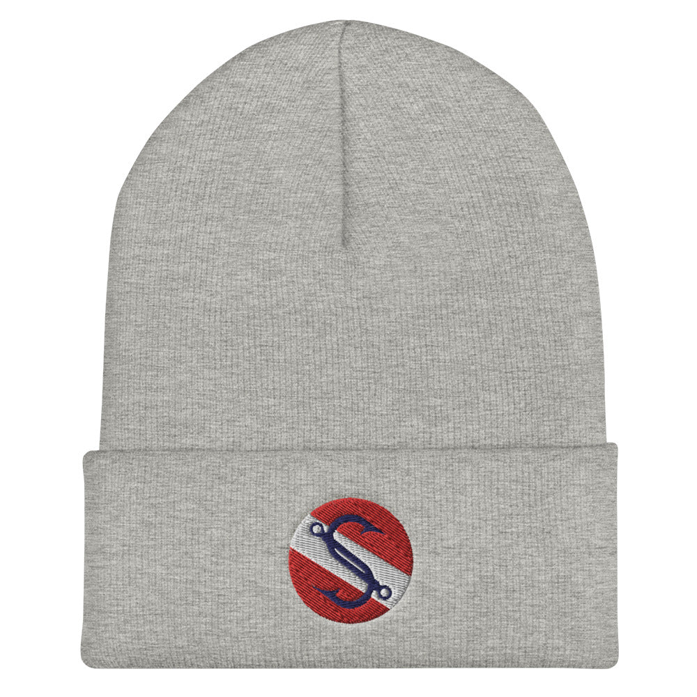 Southern Salt Scuba Seal - Cuffed Beanie - Southern Salt Coastal Apparel