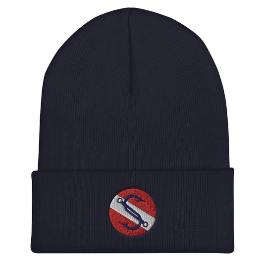 Southern Salt Scuba Seal - Cuffed Beanie - Southern Salt Coastal Apparel