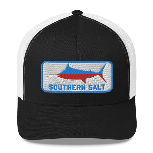 Southern Salt Trophy Catch Patch - Mesh Snapback - Southern Salt Coastal Apparel