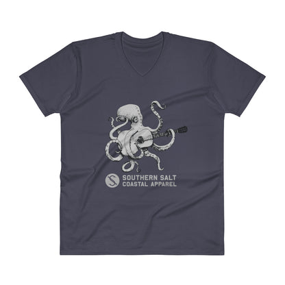 Southern Salt Jammin' – Vintage V Neck Tee - Southern Salt Coastal Apparel