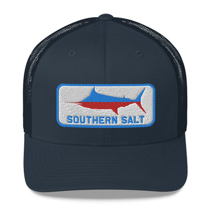Southern Salt Trophy Catch Patch - Mesh Snapback - Southern Salt Coastal Apparel