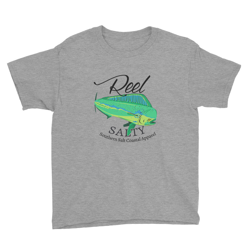 Southern Salt Reel Salty - Youth Short Sleeve T-Shirt - Southern Salt Coastal Apparel