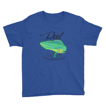 Southern Salt Reel Salty - Youth Short Sleeve T-Shirt - Southern Salt Coastal Apparel