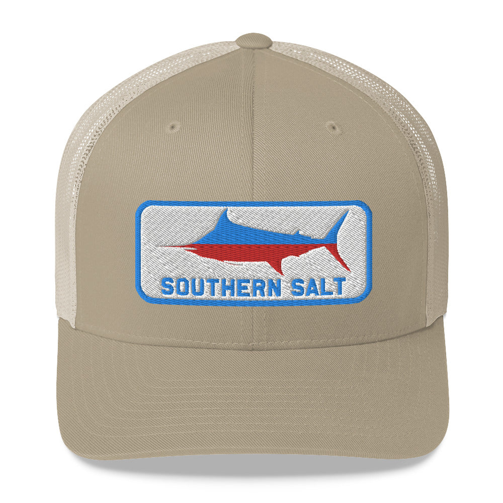 Southern Salt Trophy Catch Patch - Mesh Snapback - Southern Salt Coastal Apparel