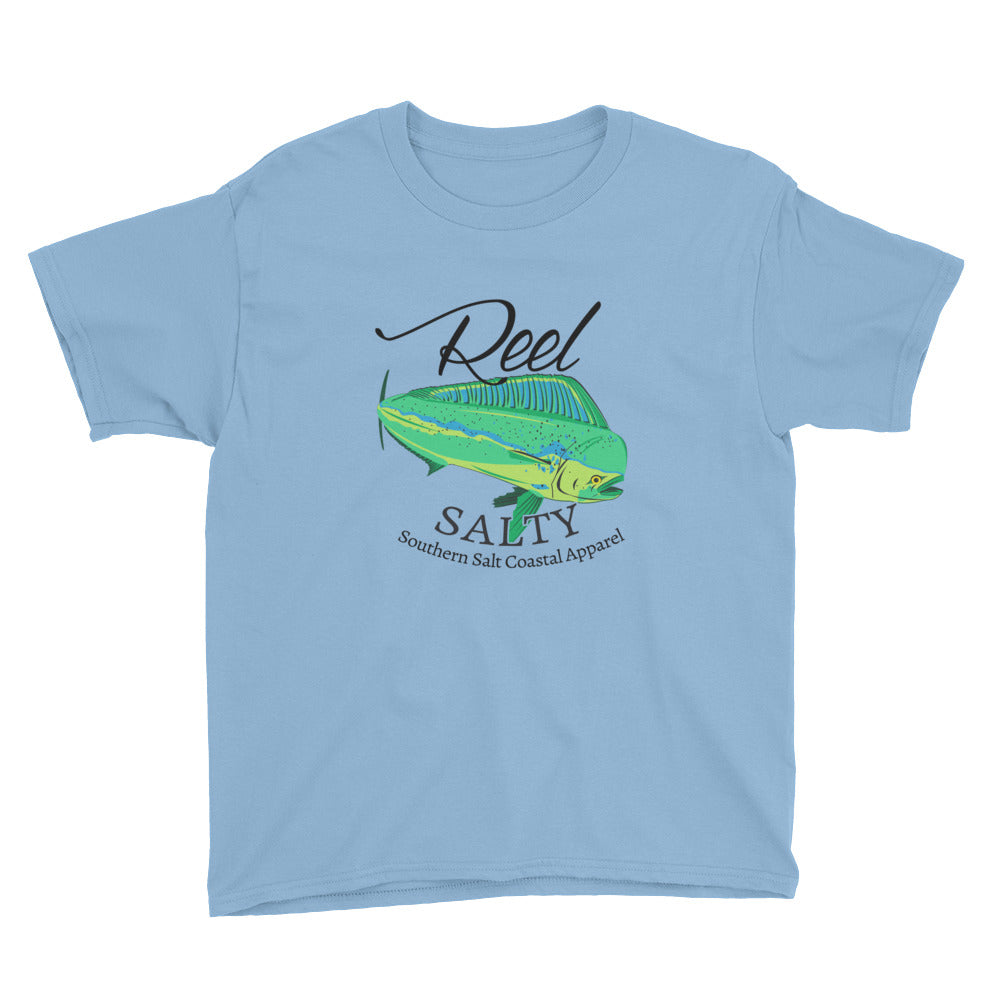 Southern Salt Reel Salty - Youth Short Sleeve T-Shirt - Southern Salt Coastal Apparel
