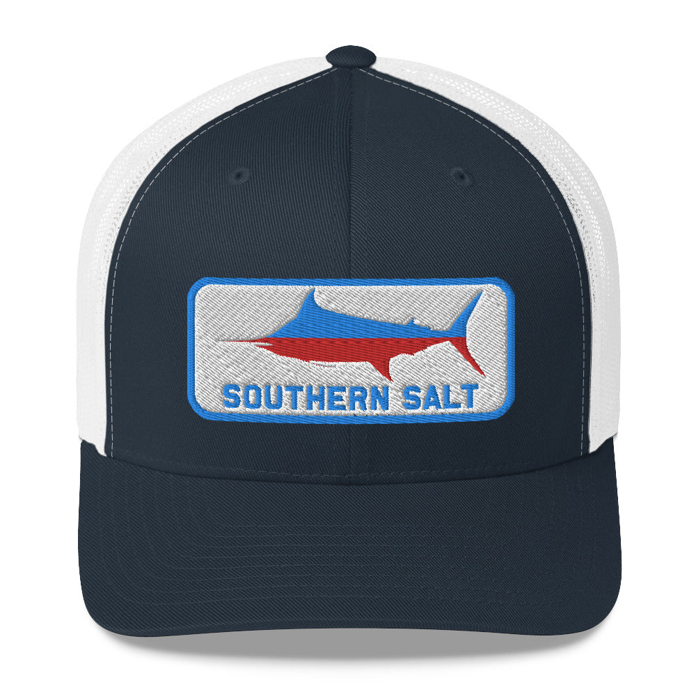 Southern Salt Trophy Catch Patch - Mesh Snapback - Southern Salt Coastal Apparel