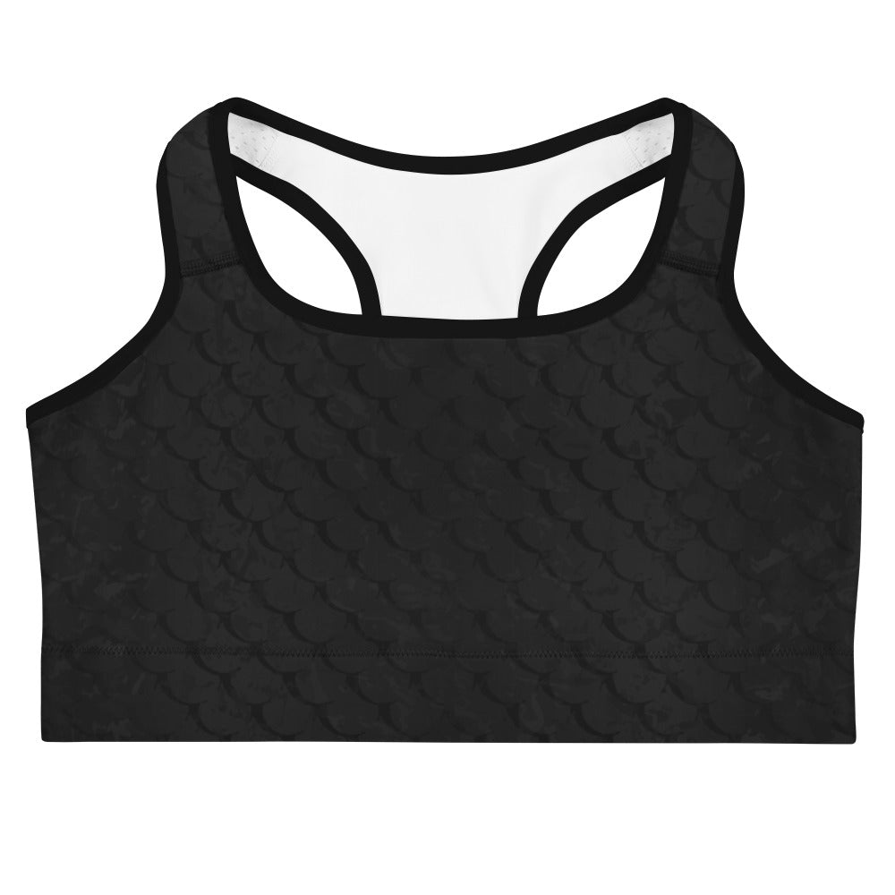 Southern Salt Vintage Black - Sports bra - Southern Salt Coastal Apparel