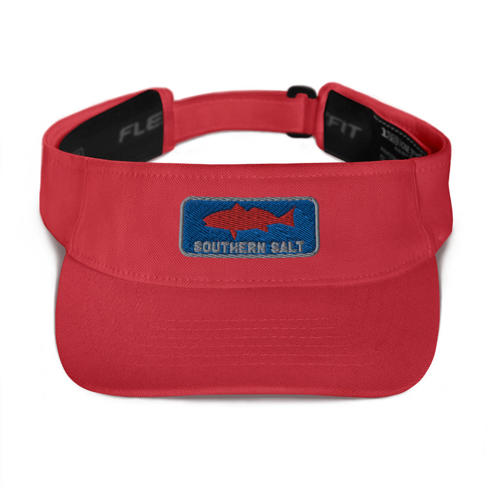 Southern Salt Redfish Patch - Visor - Southern Salt Coastal Apparel