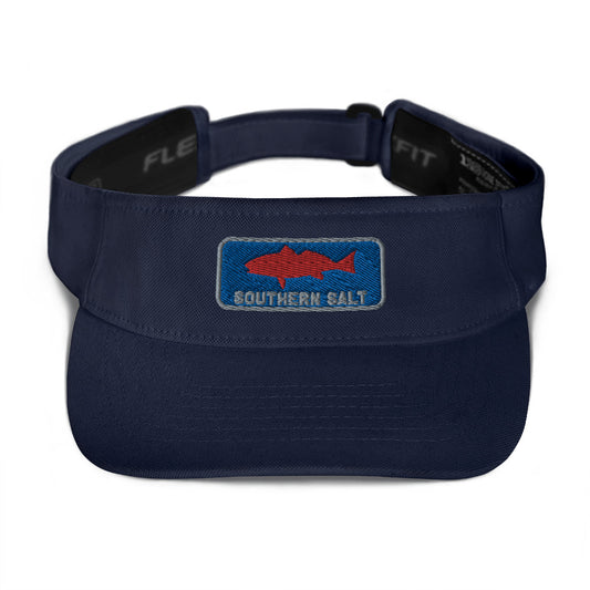Southern Salt Redfish Patch - Visor - Southern Salt Coastal Apparel