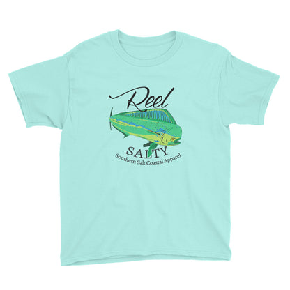 Southern Salt Reel Salty - Youth Short Sleeve T-Shirt - Southern Salt Coastal Apparel