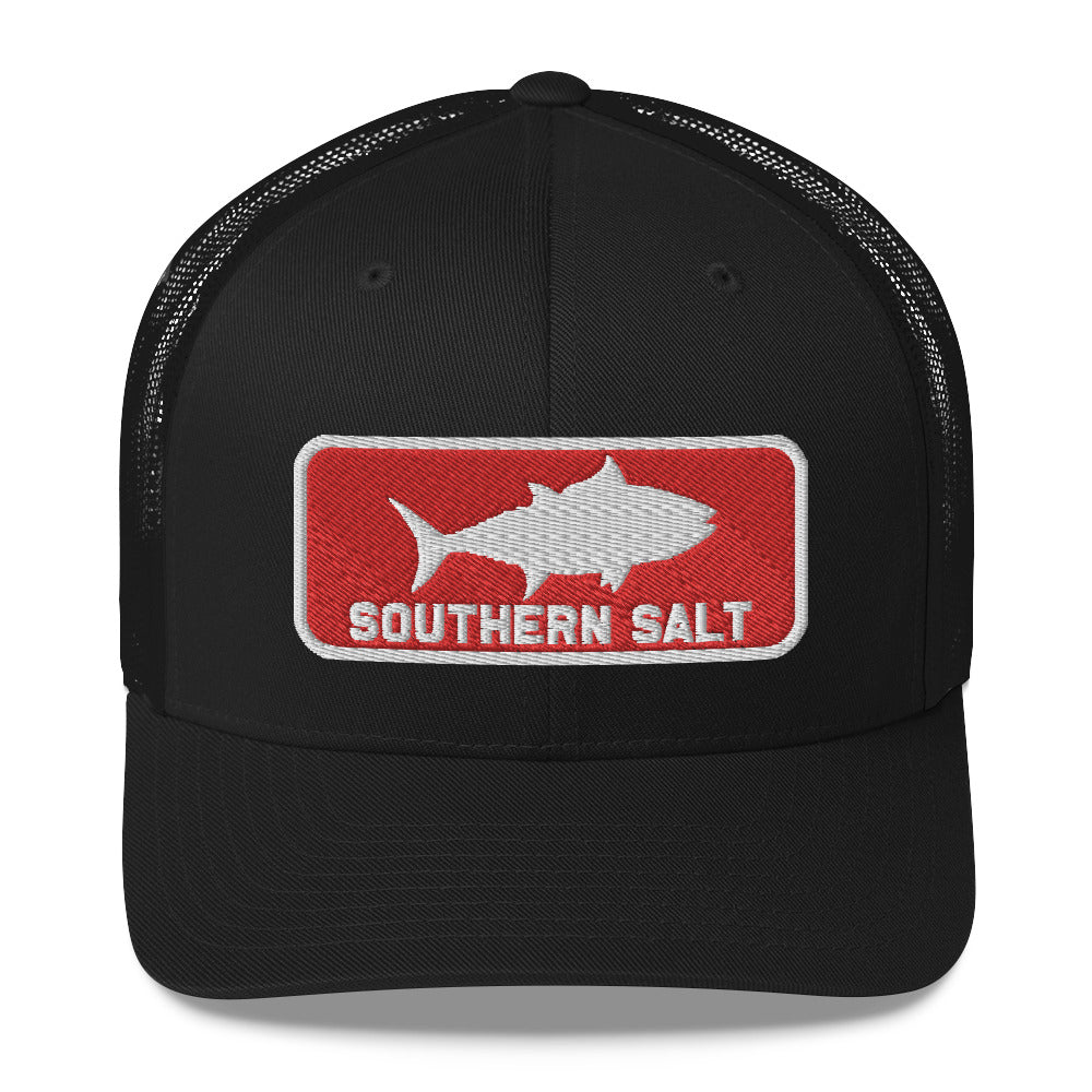 Southern Salt Big Tuna Patch - Mesh Snapback - Southern Salt Coastal Apparel