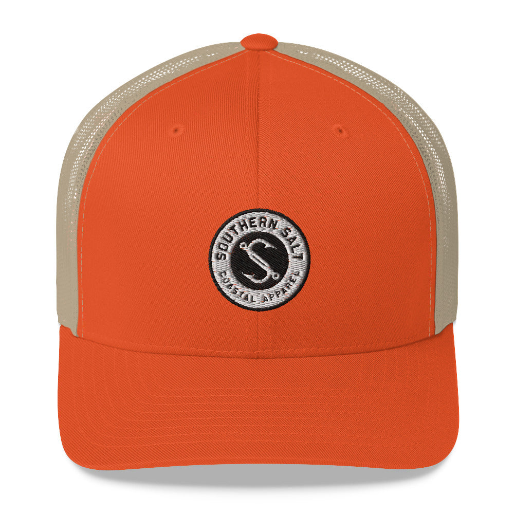 Southern Salt Vibe – Mesh Snapback - Southern Salt Coastal Apparel
