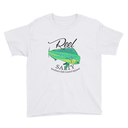 Southern Salt Reel Salty - Youth Short Sleeve T-Shirt - Southern Salt Coastal Apparel