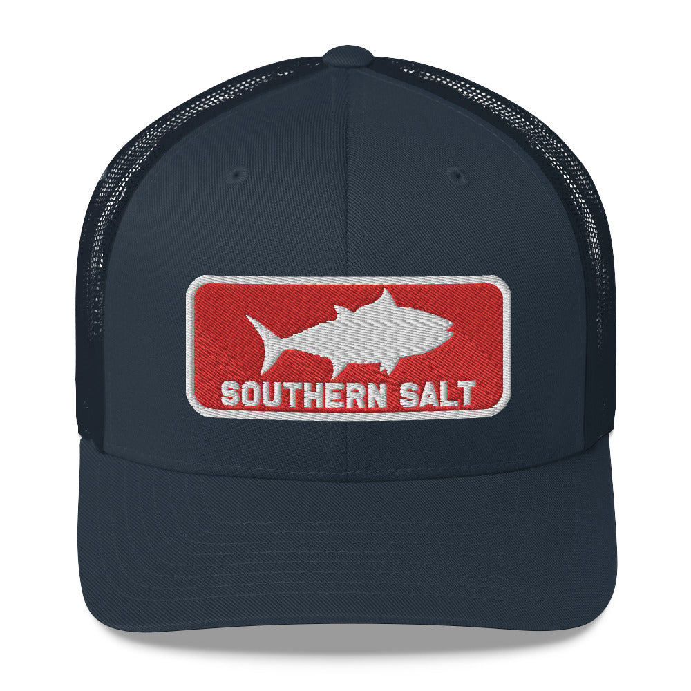 Southern Salt Big Tuna Patch - Mesh Snapback - Southern Salt Coastal Apparel
