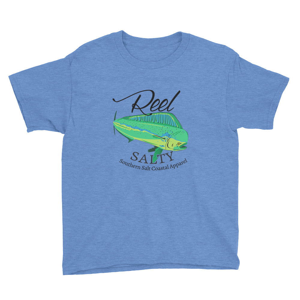 Southern Salt Reel Salty - Youth Short Sleeve T-Shirt - Southern Salt Coastal Apparel